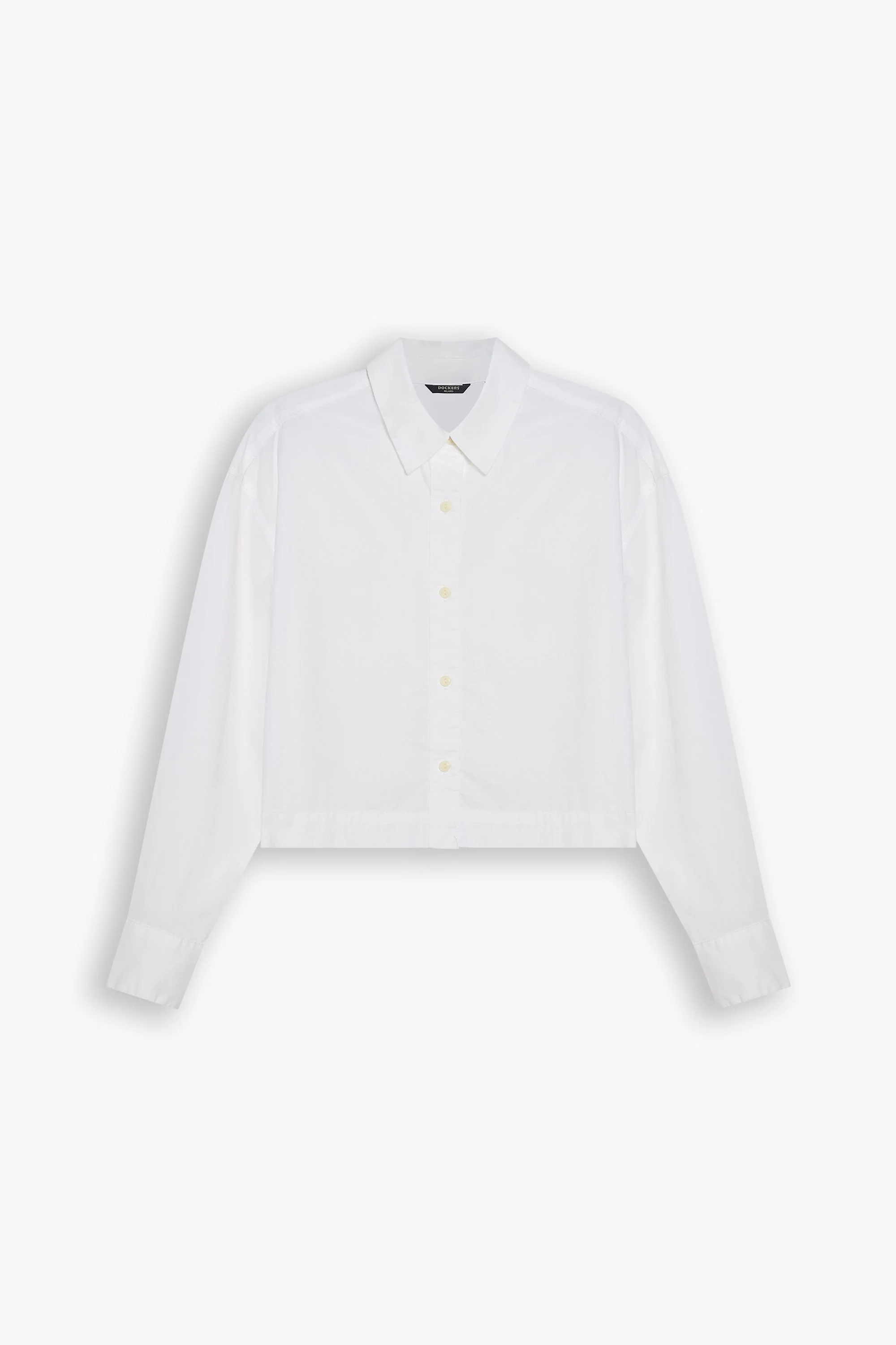 Boxy Cropped Shirt, Relaxed Fit - Image 3