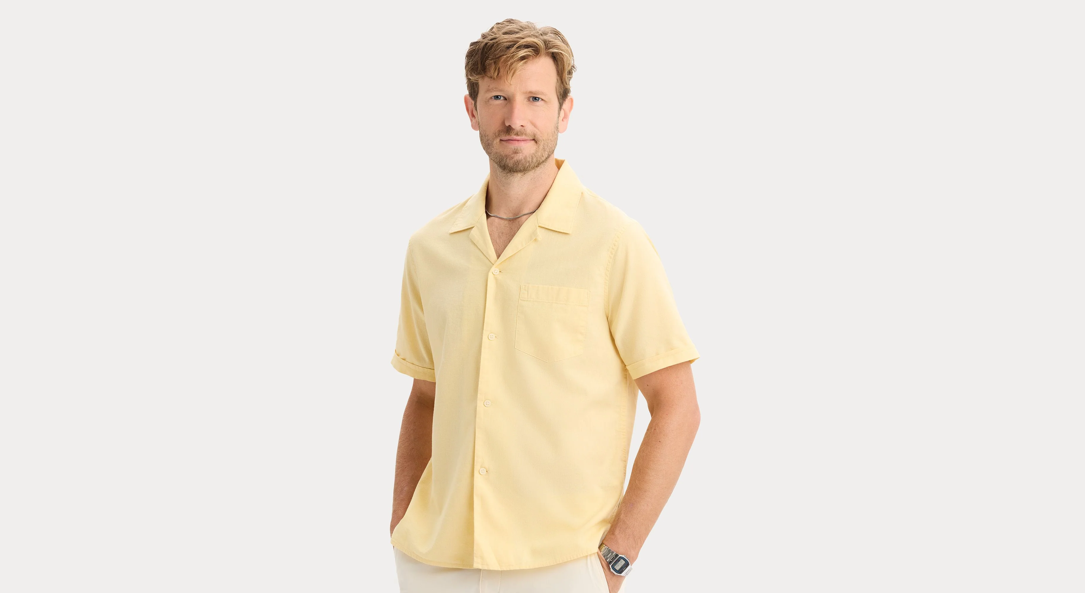 Camp Shirt, Regular Fit - Image 3
