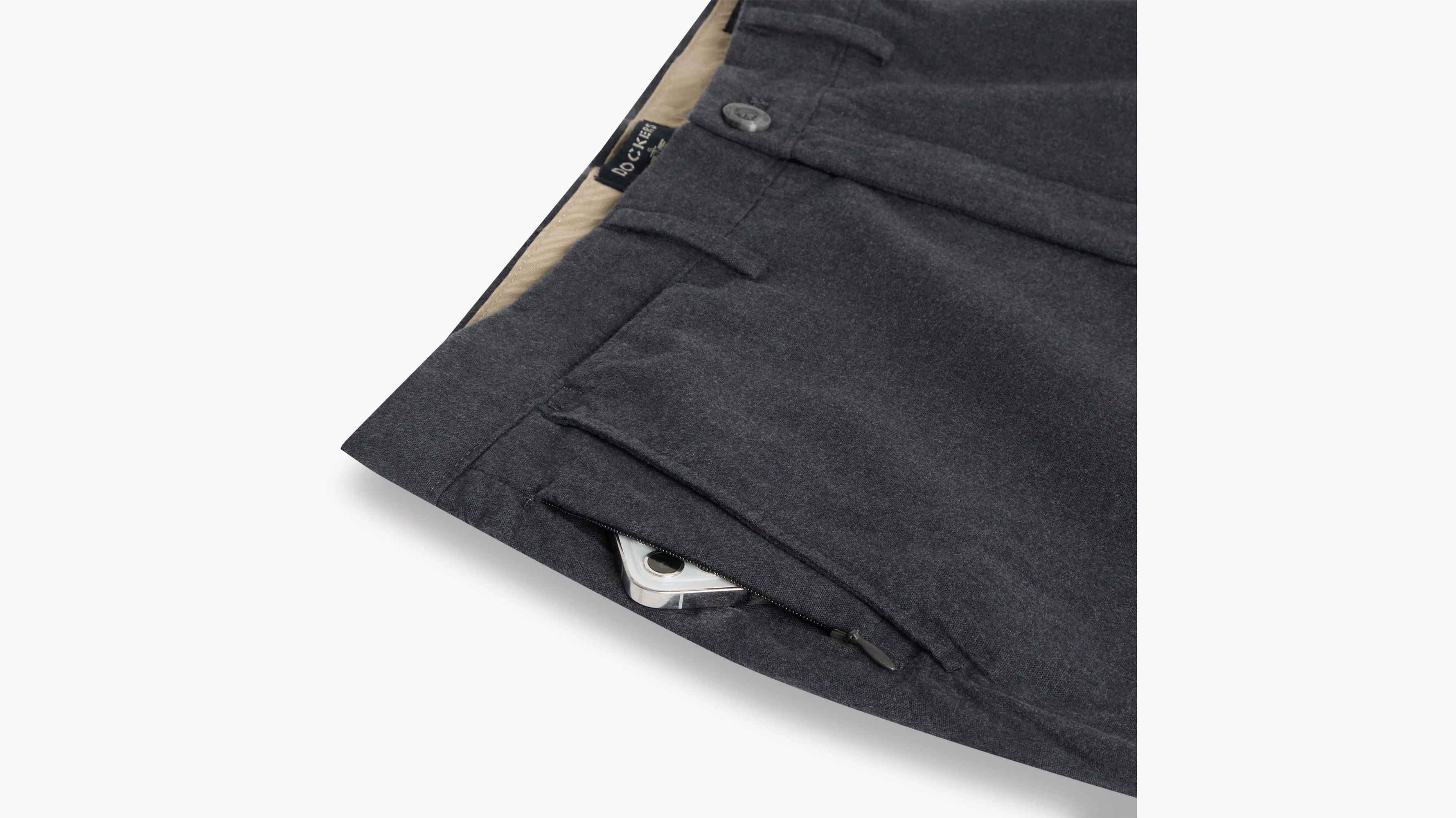 Crafted Khaki Pants, Slim Fit - Image 4