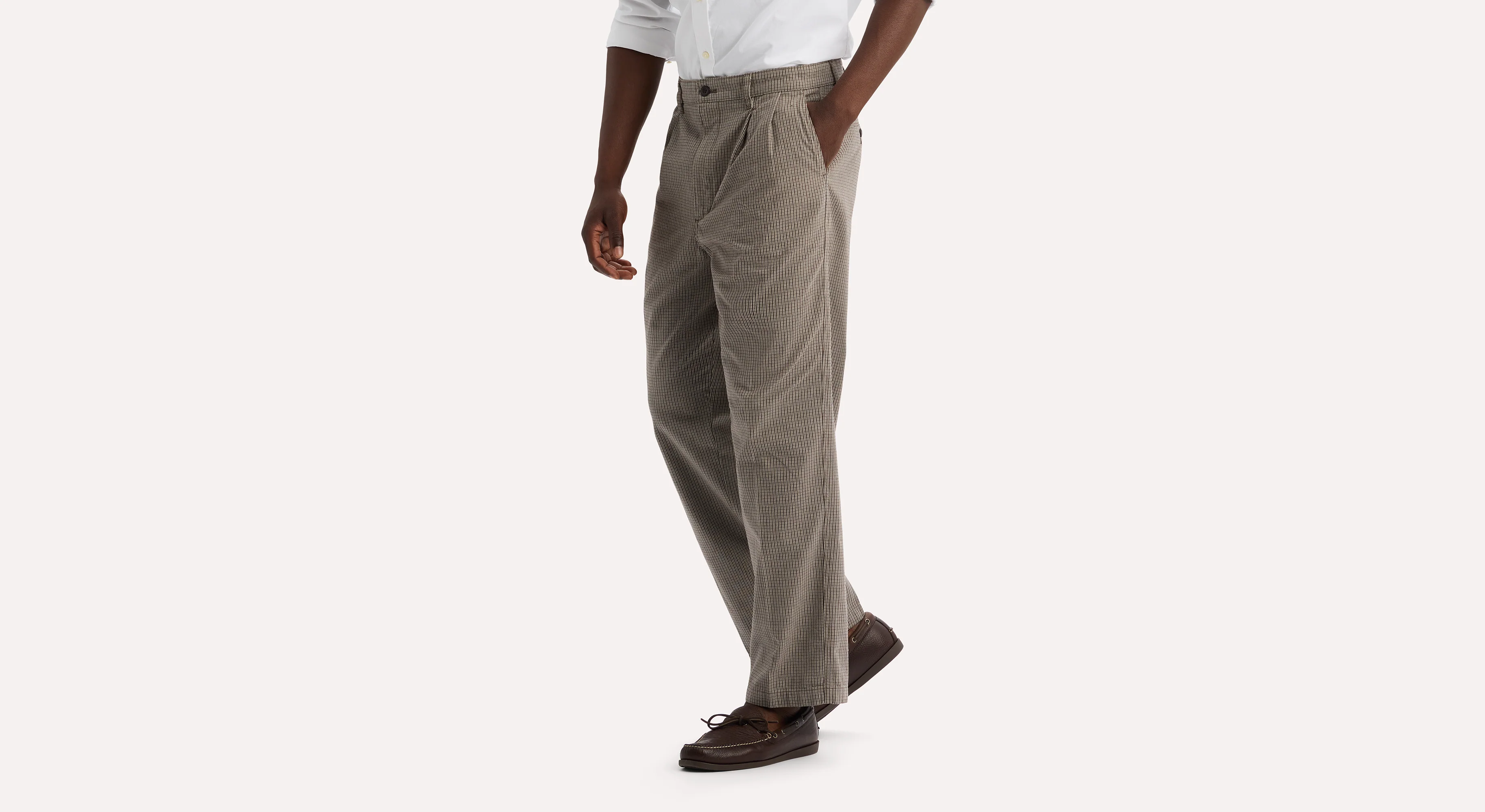 Eighty-Six Original Pleated Chinos, Loose Fit - Image 3