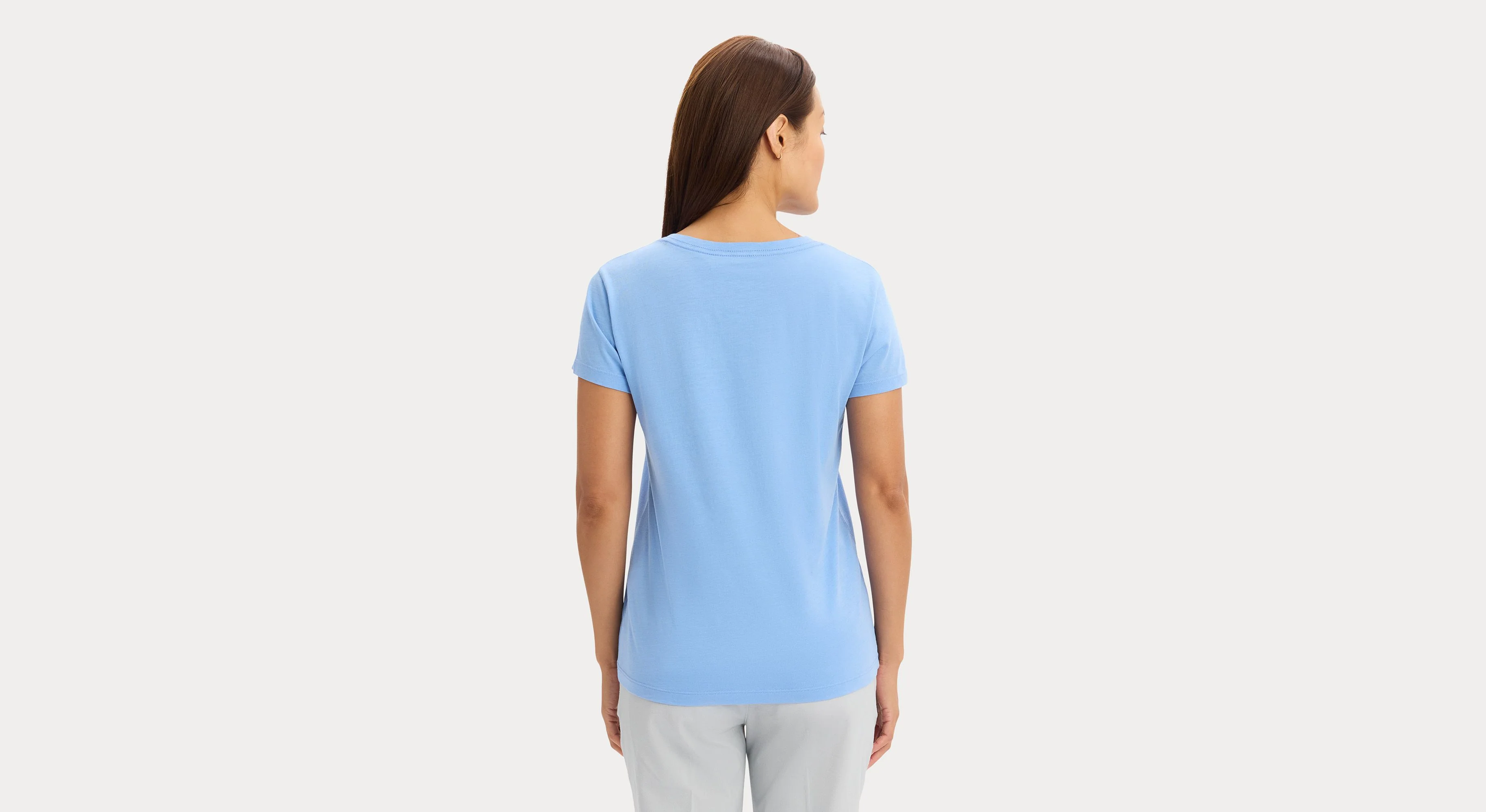Favorite V-Neck Tee Shirt, Slim Fit - Image 2