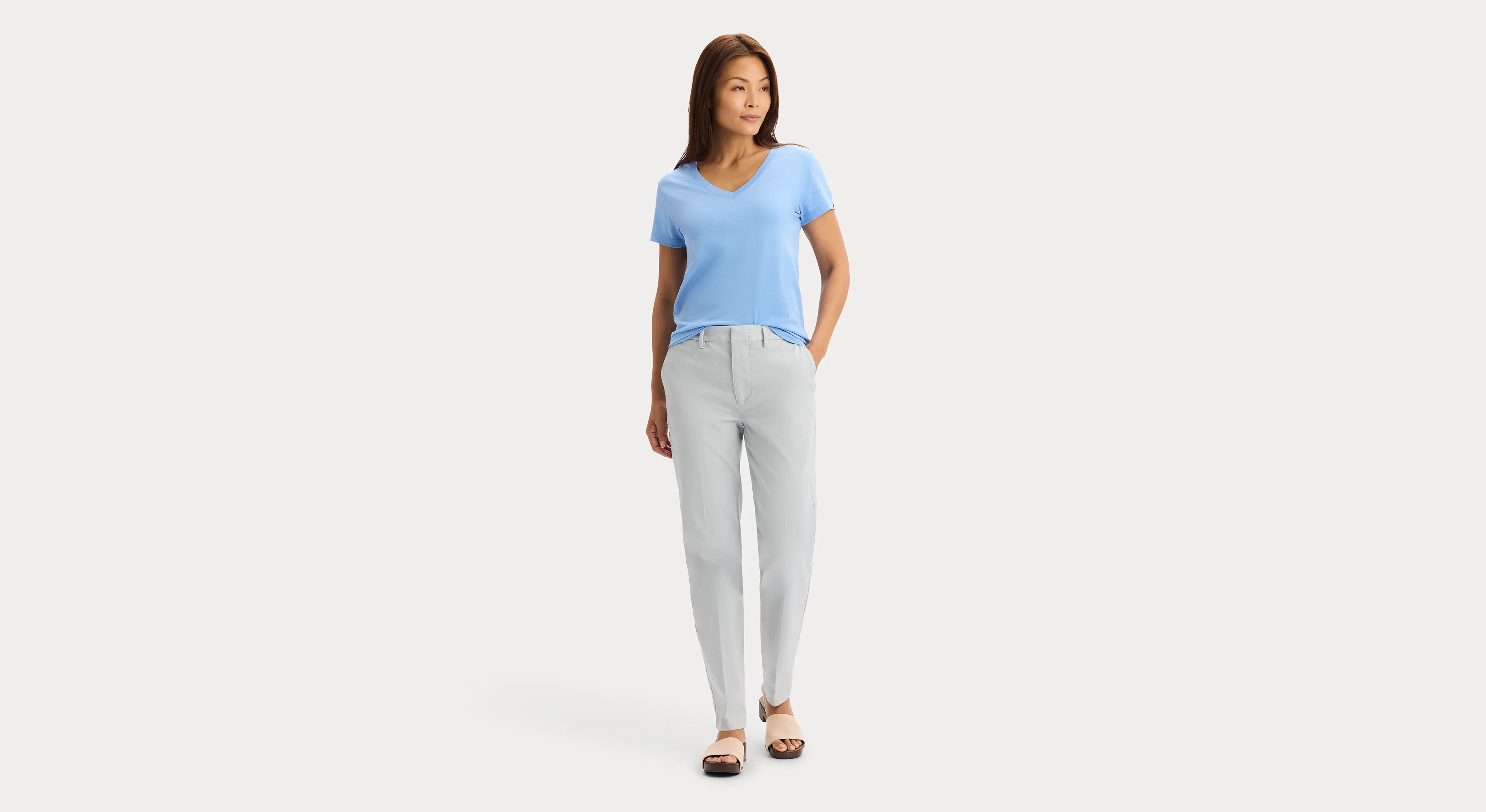 Favorite V-Neck Tee Shirt, Slim Fit - Image 5