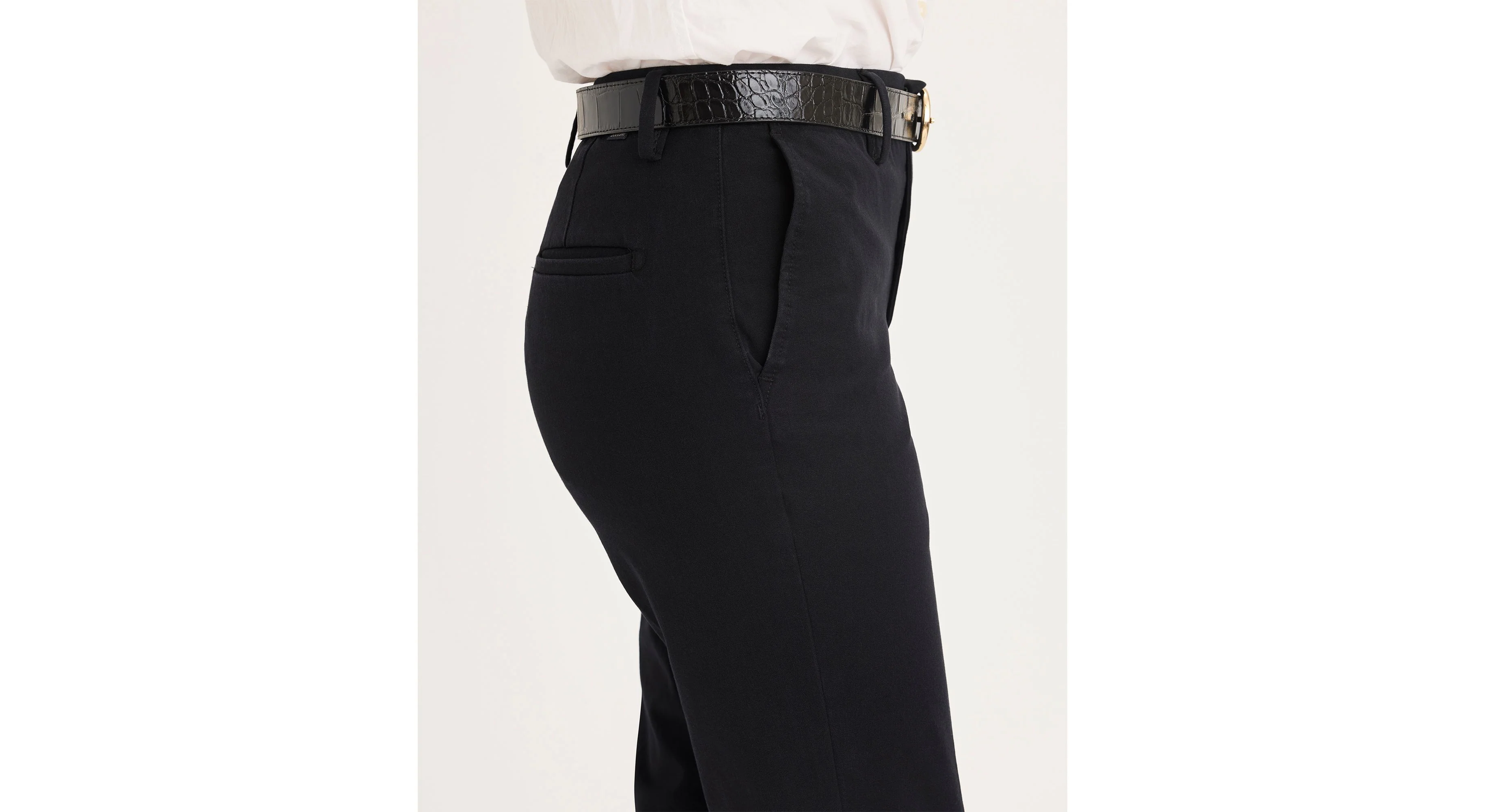 Mid-Rise Collins Trouser with Sculpt, Slim Fit - Image 3