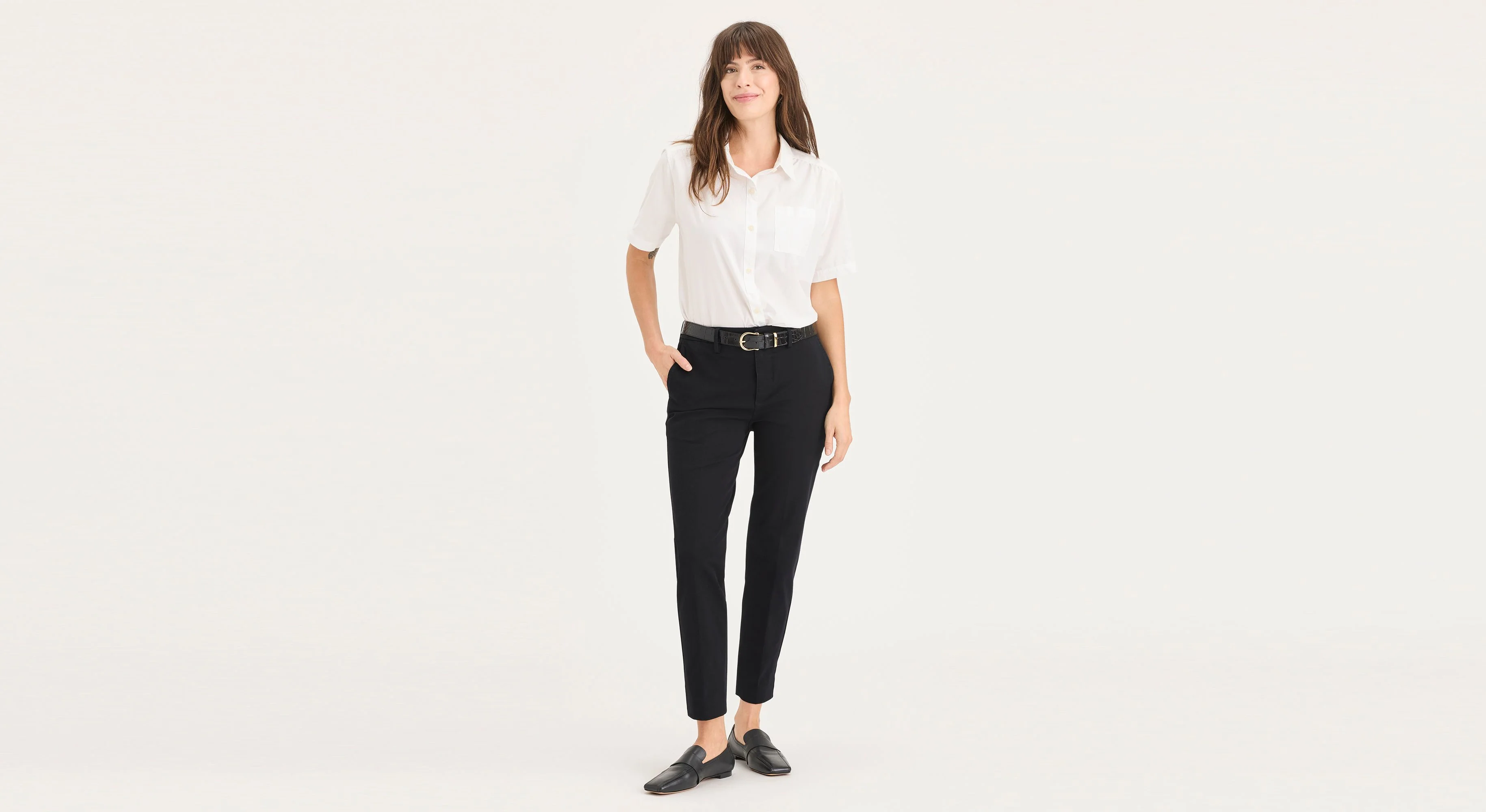 Mid-Rise Collins Trouser with Sculpt, Slim Fit - Image 4
