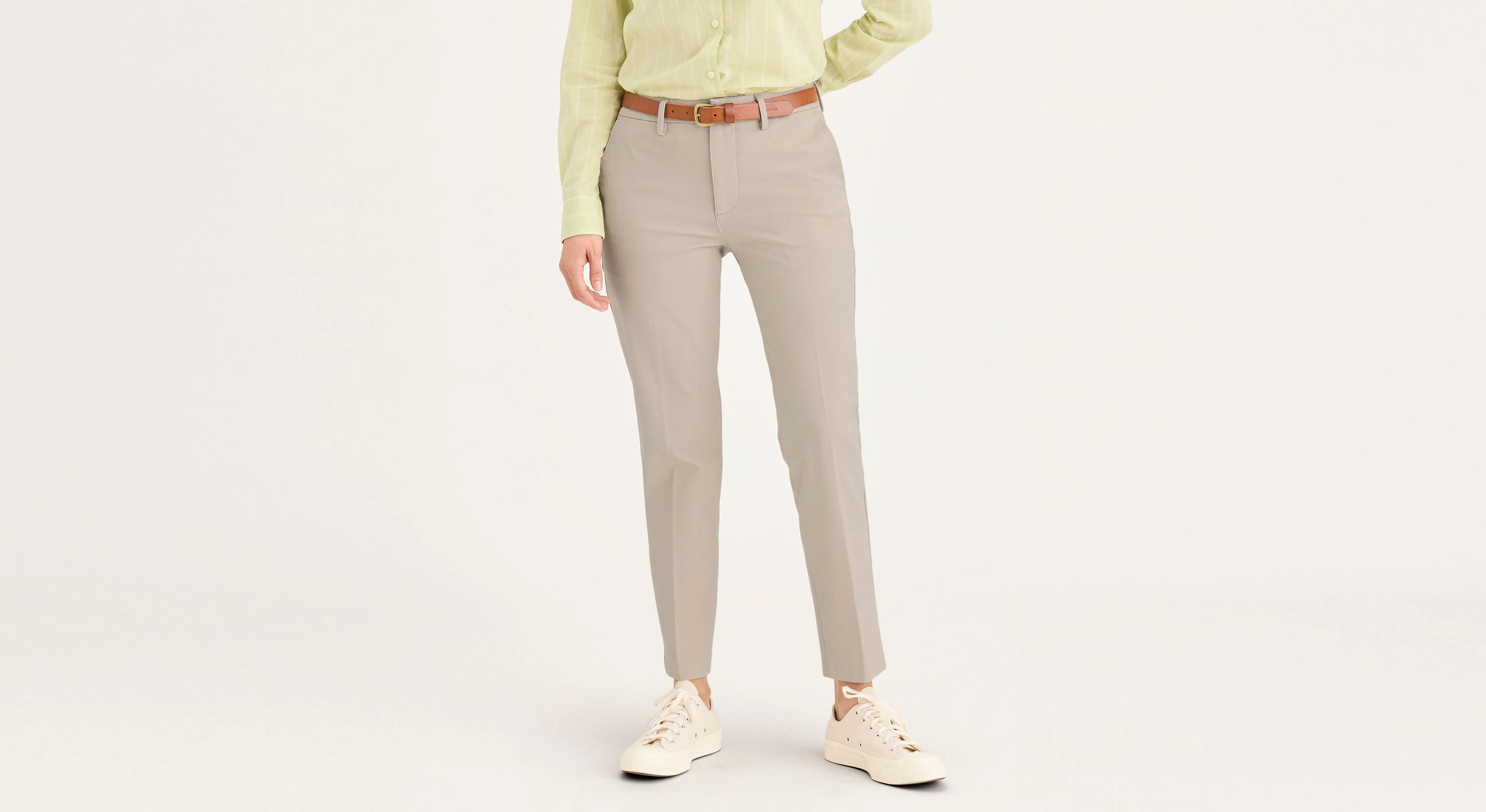 Mid-Rise Collins Trouser with Sculpt, Slim Fit