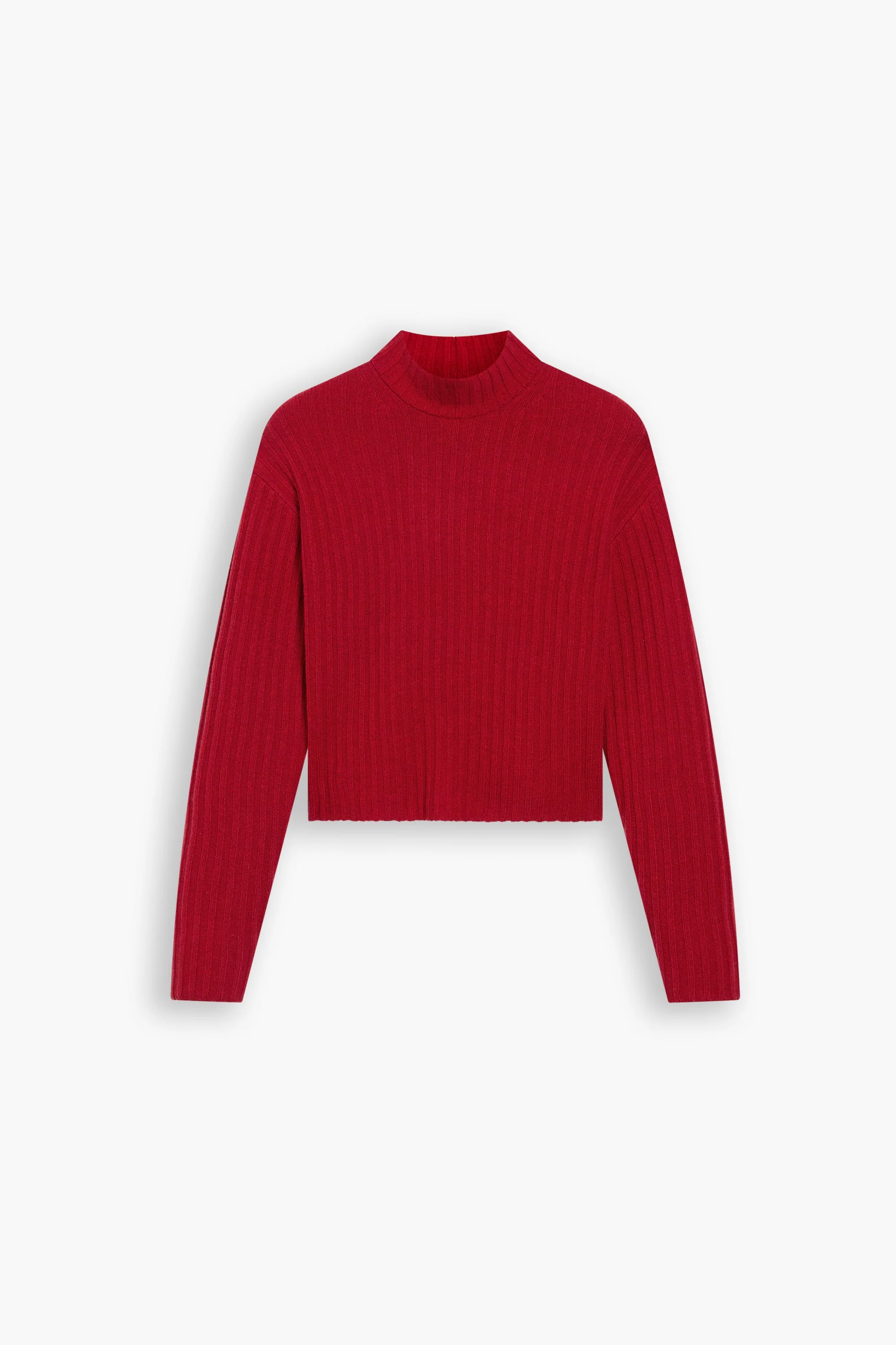 Mockneck Sweater, Relaxed Fit - Image 3
