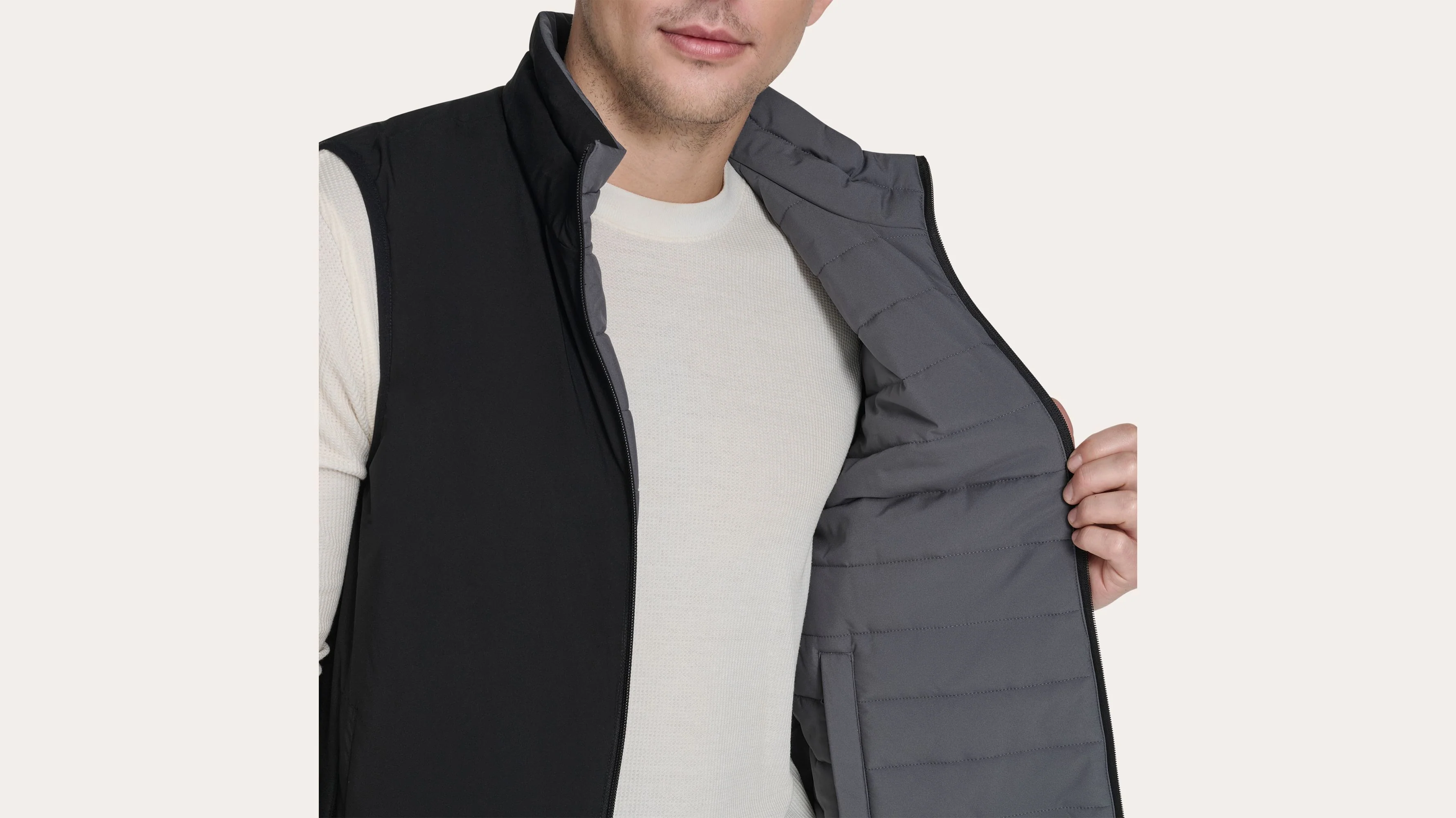 Reversible Puffer Vest - Image 4