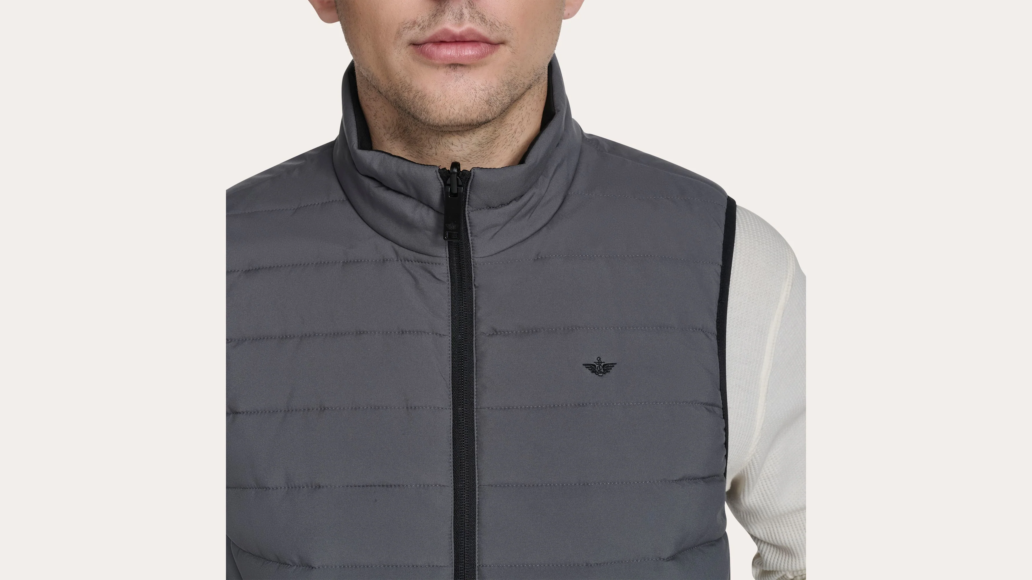 Reversible Puffer Vest - Image 5
