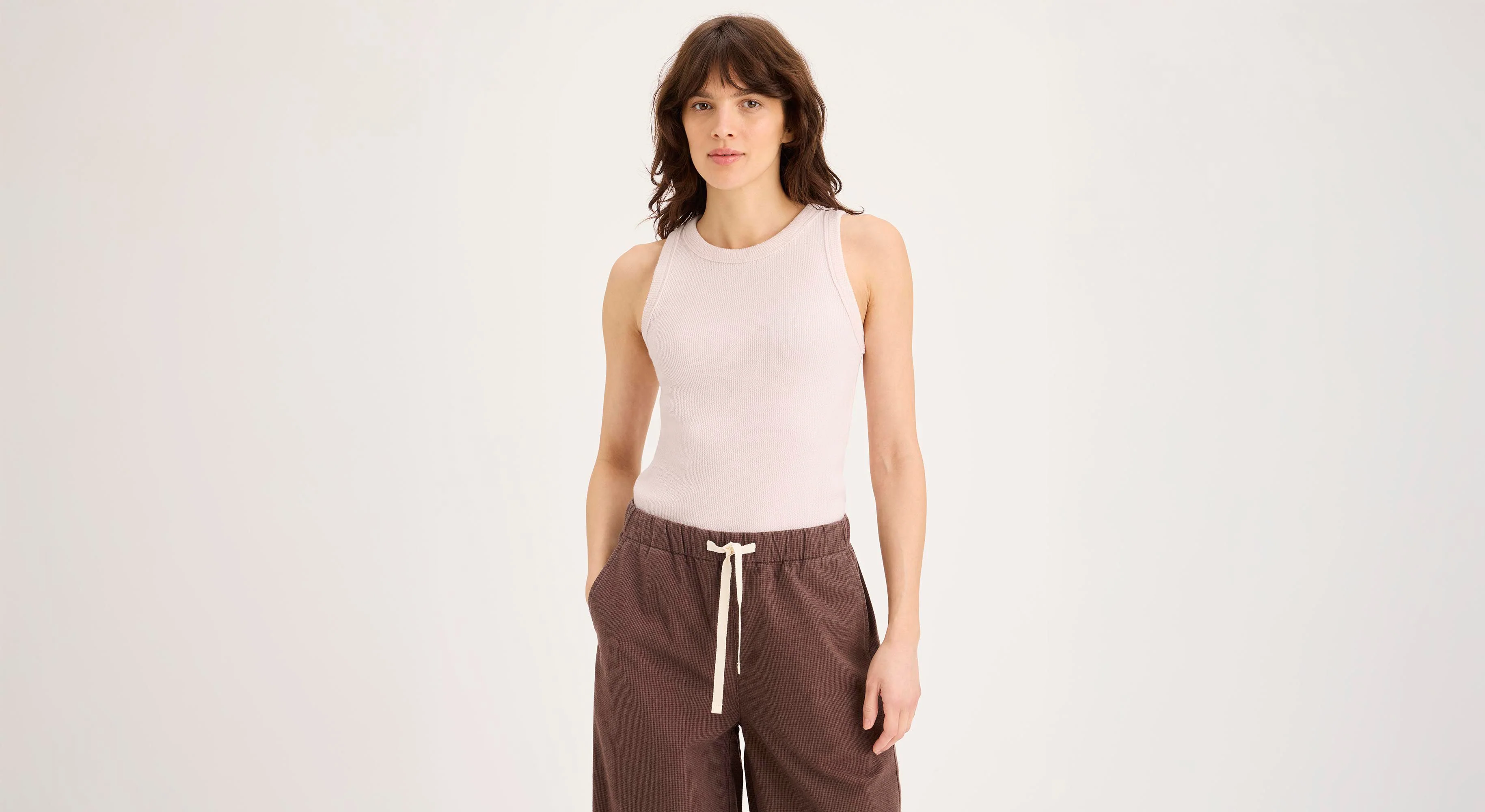 Rib Tank, Slim Fit
