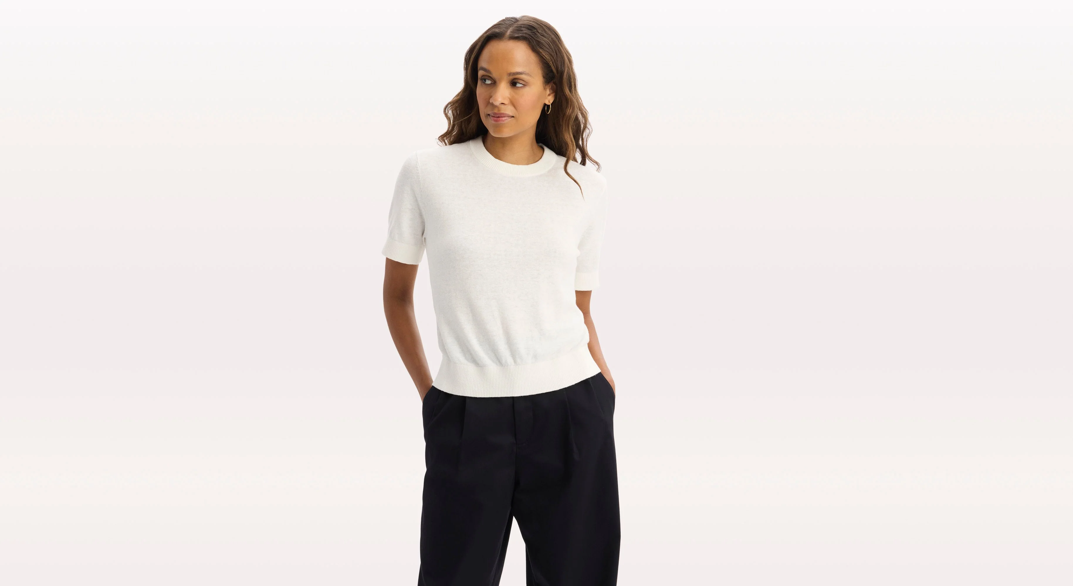Sweater Tee, Regular Fit
