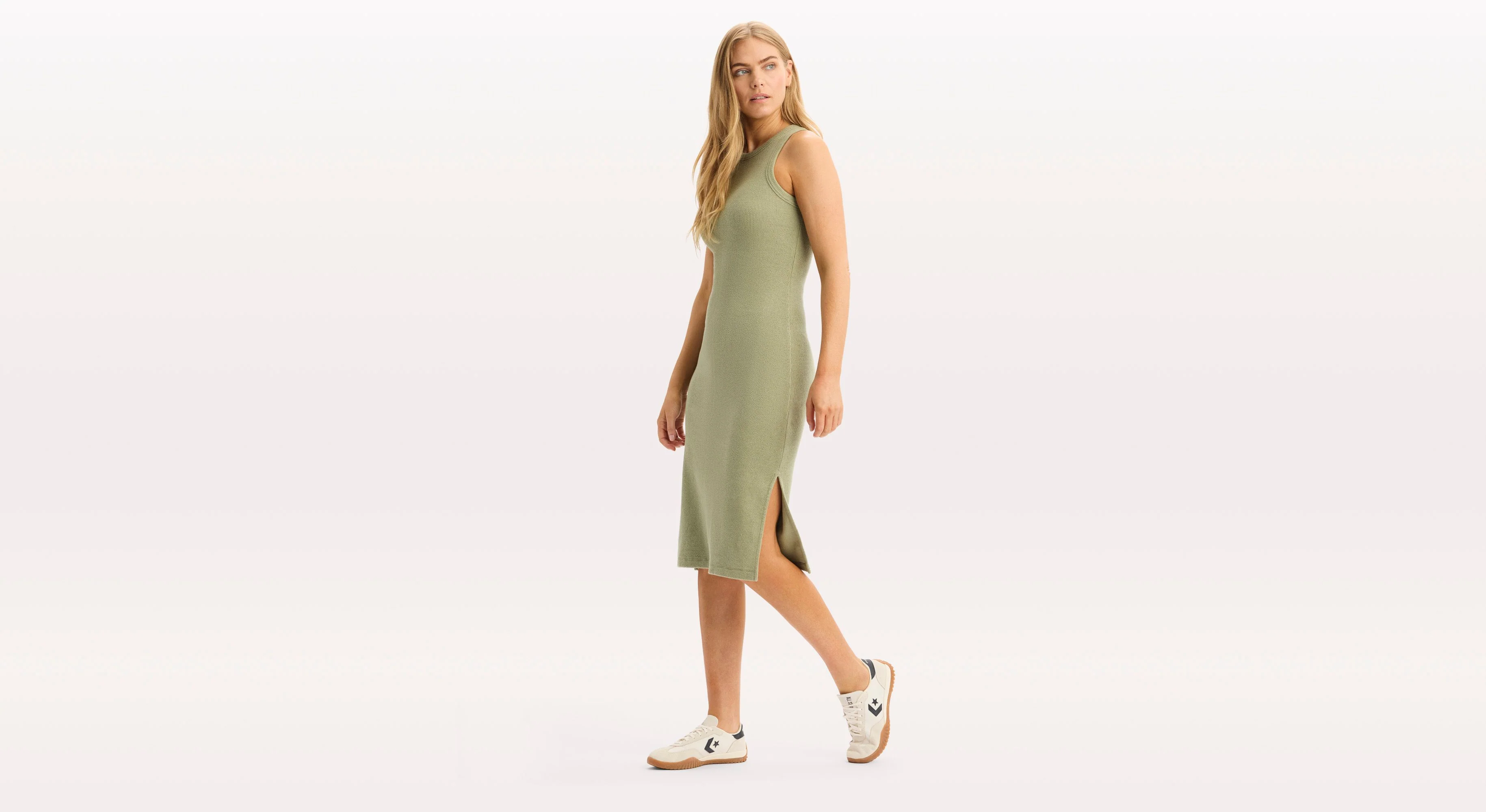 Tank Dress with Loft Knit, Slim Fit - Image 4