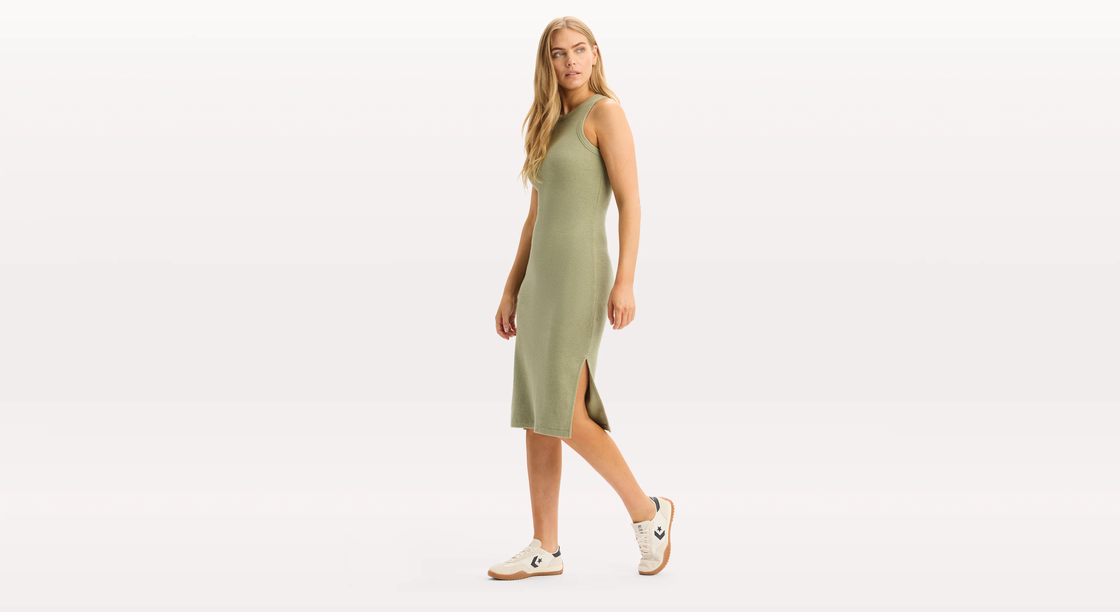 Tank Dress with Loft Knit, Slim Fit - Image 5